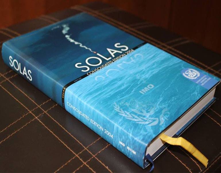 الاتفاقية الدولية لسلامة الأرواح في البحار (SOLAS)